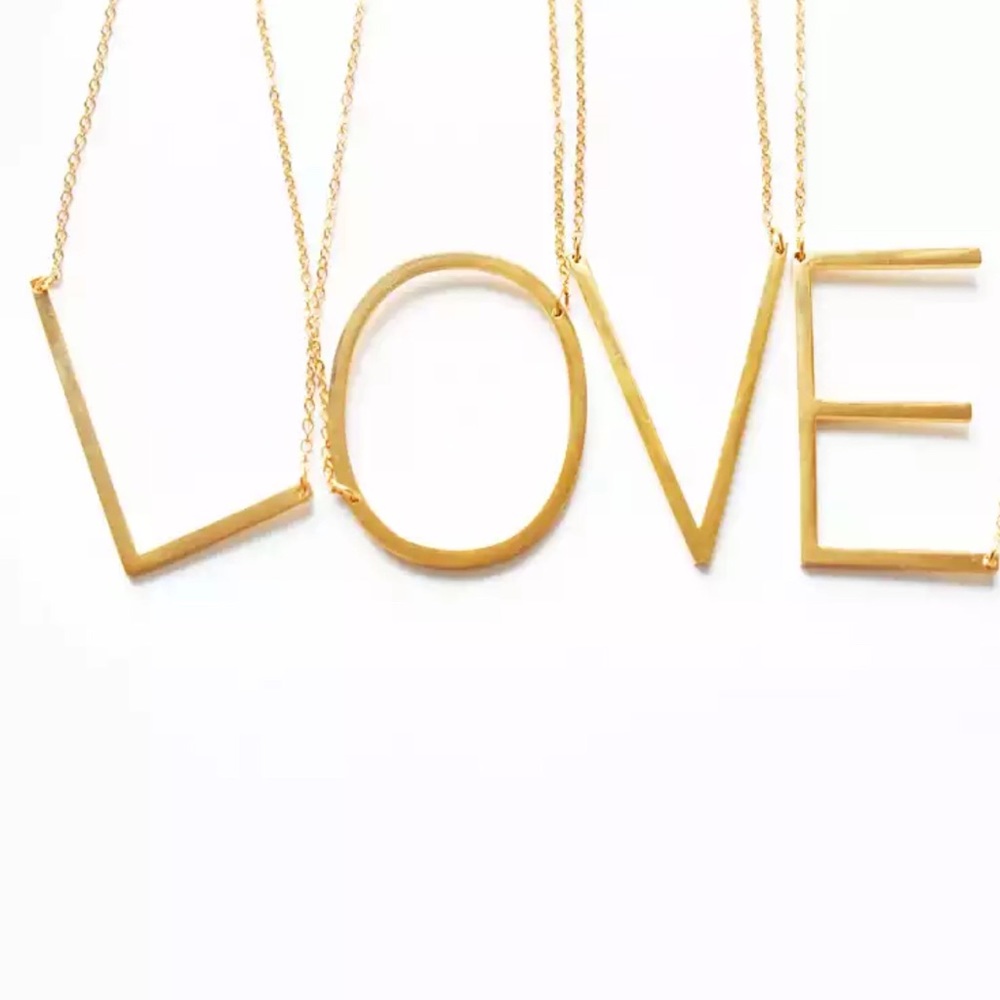 Maxi”J” Letter Necklace The best Mom’s Day Gift! - Picture 5 of 5